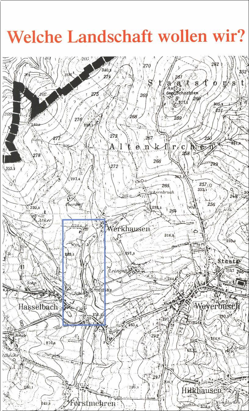 Welche Landschaft wollen wir?